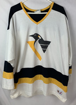Vintage Pittsburgh Penguins Jersey Mario Lemieux Nutmeg Mills NHL USA 90... - $69.99