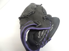 Softball Glove Jenny Finch Mizuno 12 inches Sure Fit GREAT Purple Black - £44.07 GBP