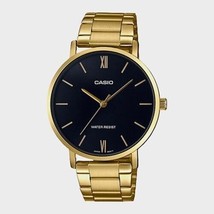 Casio Original Quartz Men&#39;s Wrist Watch MTP-VT01G-1B - £45.78 GBP