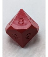 1980s Gamescience Red D10 Dice - $516.08 MXN