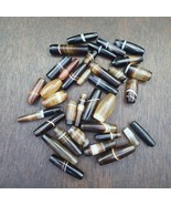 Antique Old Yemeni Agate Natural Rare pattern Banded Agate Bead Lot 34 Pcs - $1,250.97 CAD