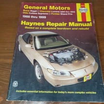 Haynes Repair Manual 38010 GM Regal Lumina Cutlass Supreme Grand Prix 1988-1999  - £11.64 GBP