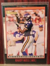 2001 Bowman Football Card #92 Randy Moss  Minnesota Vikings HOF - £0.79 GBP