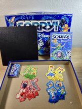 Disney Sorry Board Game COMPLETE!! Parker Brothers 2001 heroes villains - $24.70