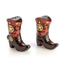 Cowboy Boots Salt &amp; Pepper Set - £19.44 GBP