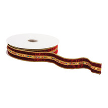 Wired Polyester Ribbon 1.5&quot; x 10 yds. - $52.56