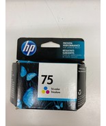 Genuine HP 75 Tri-Color Ink Cartridge CB337WN 9/18 - €16,64 EUR