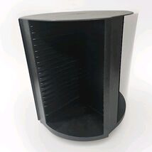 Vintage 1990&#39;s CD Storage Tower Rotating Shelf Tower Display Rack - Hold... - $23.76