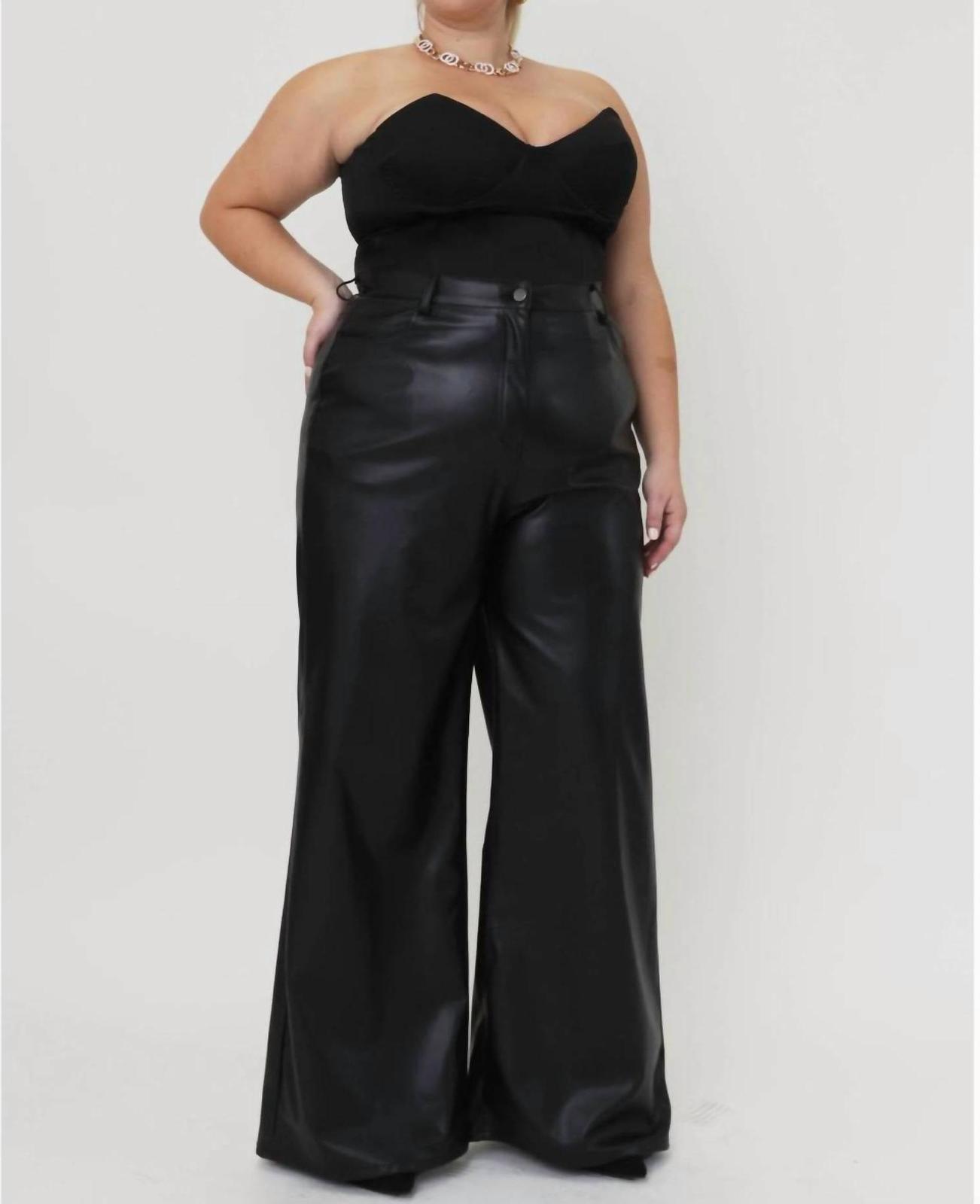 Vibrant Miu Candy Coated Leather Pants Size 3X - $54.45