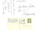 Dr wilibald pschyrembel german physicist 2x hand signed letters 170997 p thumb155 crop