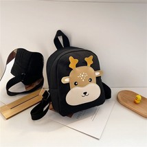 Ity cartoons bag school backpack kids school bags for girls kids bag splicing fawn bags thumb200