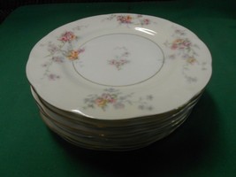 Beautiful Theodore Haviland Made In America...Set Of 9 Dinner Plates - £51.89 GBP