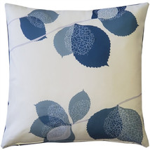 Winter Leaves Throw Pillow 17x17, Complete with Pillow Insert - £25.13 GBP