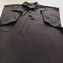 Royal Club 3-Button Men’s Black Polo Shirt Short Sleeve Size 5XL image 8