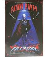 Mint SKINNY PUPPY Fillmore Poster 2023 40th Lead Into Gold Ministry ORIG... - £34.37 GBP