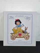 Disney Showcase Precious Moments Snow White &amp; Prince Phillip Figures NEW NIB - £18.44 GBP