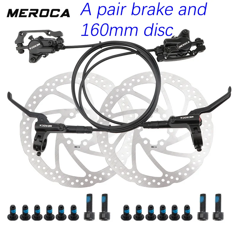 Meroca Bike ke Hydraulic MTB ke double piston ke oil callipers ke mountain bike  - $153.69