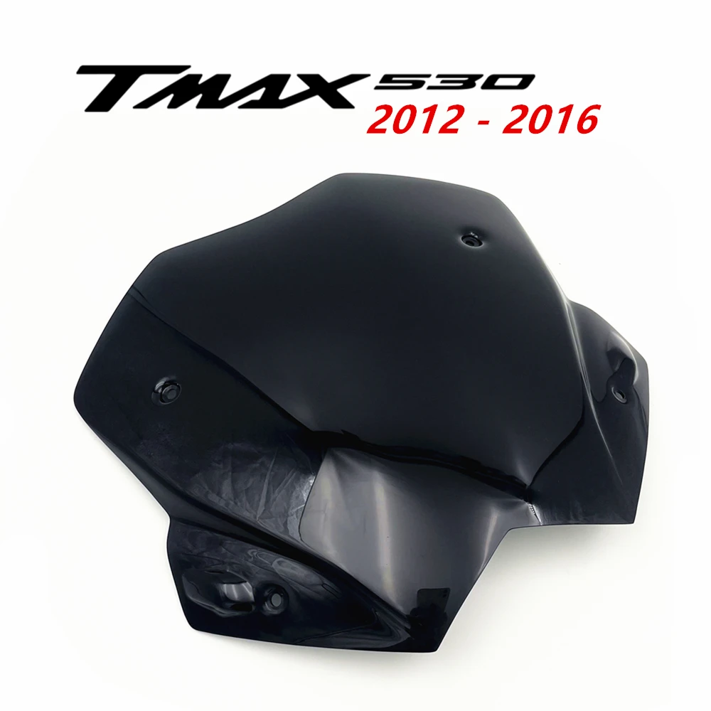 High Quality Motorcycle Smoke Black Windshield   tmax530 TMAX 530 2012-2016 12 1 - £162.96 GBP
