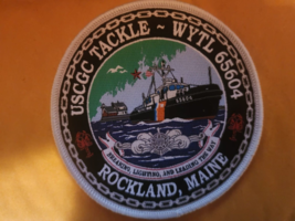 USCGC COAST GUARD CUTTER TACKLE WYTL-65604 PATCH - $7.99