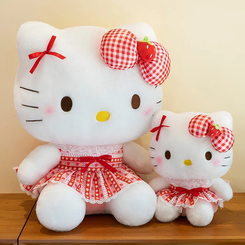 35cm Hello Kitty Doll Genuine Plush Toy Cute Cloth Girl Sleeping Pillow ... - $34.16