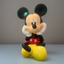 Disney Fab New York NY Mickey Mouse Ceramic Glass Piggy Coin Bank Jar - $18.99
