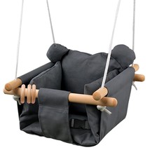 Baby Canvas Hanging Swing Seat Toddler Secure Indoor &amp; Outdoor Hammock T... - $75.04