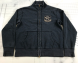 J Crew Sweatshirt Mens M Blue Vintage Fleece Cotton Williamsburg Sportsm... - £29.30 GBP