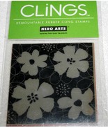 NEW Hero Arts Cling Stamp FLORAL GARDEN Rubber stamp CG107 Scrapbooking ... - £3.00 GBP