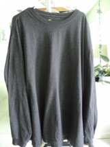 Carhartt Black Long Sleeve Shirt With Logo On Arm Size 2XL #7883 - £9.91 GBP