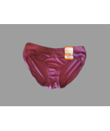 Warner’s No Muffin Top Red Microfiber Hi Cut Brief SIZE 8 XL NWT - £7.10 GBP