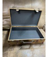 New Vintiquewise Old-fashioned Small Hard Suitcase with Straps 15.5”x9.5... - $720.07 MXN