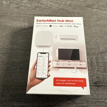 SwitchBot Hub Mini Wi-Fi Home Appliances Smart Remote Control - White Br... - $24.87