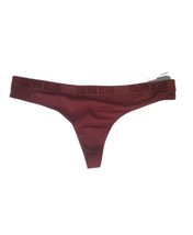 calvin klein thong panties large maroon - $10.88