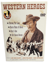 Western Heroes DVD Set 4 Movies Starring: Lee Van Cleef Jack Palance Bud Spencer - £2.30 GBP