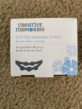 Creative Memories DOTTED BANNER CHAIN BMC PUNCH-NEW IN BOX! LTD. EDITION - £32.82 GBP