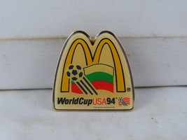 1994 World Cup of Soccer Pin - Team Bulgaria McDonalds Promo - Celluloid Pin - £12.02 GBP