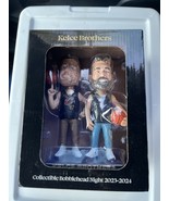 Kelce Brothers Cavaliers Bobblehead Travis Jason Cleveland Cavs Limited - $1,120.23 MXN