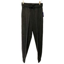 Joylab Women&#39;s French Terry Acid Wash Mid Rise Jogger Pants XXS Black Onyx New - £17.40 GBP