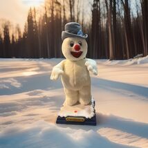 Vtg 1999 Gemmy Frosty The Snowman Animated Singing WORKS - $69.72 CAD