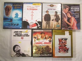 Lot Of 7 Dvd Movies Splendor In Grass Annie Hall Dr Stangelove Grapes Of... 12L6 - $19.20