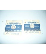 Vintage 1950 Cowboy Western View Master Reels Lot of 2 Autry Hopalong  - $5.40 CAD