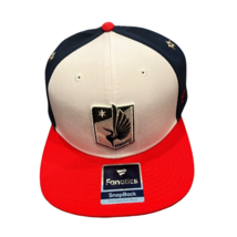 NWT New MNUFC Minnesota United FC Fanatics Logo Americana Snapback Hat - £17.09 GBP
