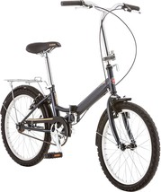 Schwinn Hinge Adult Folding Bike, 20-Inch Wheels, Rear Carry, Multiple Colors - £282.02 GBP