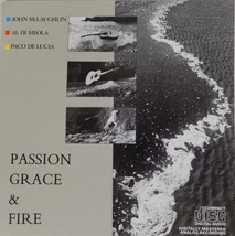 Al Di Meola John McLaughlin Paco de Lucia - Passion Grace &amp; Fire (CD 1986) VG++ - £7.07 GBP
