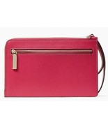 NWB Kate Spade Staci Saffiano Pink Leather L-Zip Wristlet WLR00134 Gift ... - £41.92 GBP