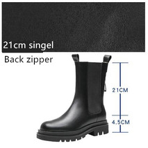 33-43 Chelsea Boots Women&#39;s Martin Boots Chunky Winter Shoes Platform Boots Slip - £77.93 GBP