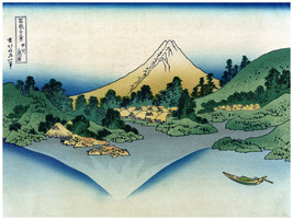9025.Japanese painting of mountain and valley.POSTER.decor Home Office art - $24.03 CAD+