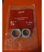 Rigid 49322, 3/4&quot; Insulating Bushing 2-pack  *NEW* - $64.31 MXN