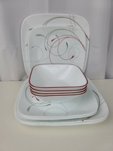 Corelle Splendor Square 12-Pc Set 4-Dinner Plates 4-Salad Plates 4-Cerea... - $2,422.40 MXN
