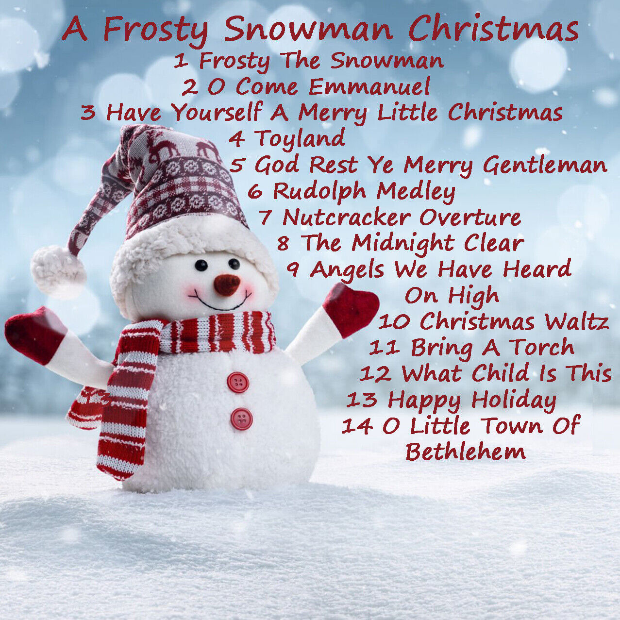 Christmas Carols for PianoDisc PDS-128, PDS-228, PianoCD Opus 7  IQ Player Piano